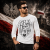 LONGSLEEVE PATRIOTYCZNY  B-H-O NAPIS CZARNY